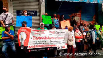 Denuncian cortes de luz por parte de CFE en Cuernavaca - 24 Morelos