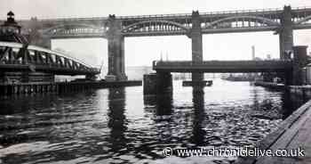 Newcastle and Gateshead's iconic Swing Bridge across the River Tyne is 145