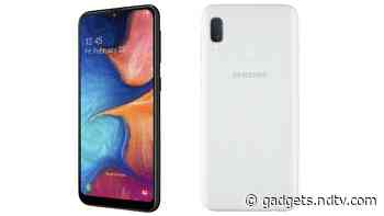 Samsung Galaxy A20e Getting Android 11-Based One UI 3.1 Update, Galaxy A02 Getting May Security Patch: Reports