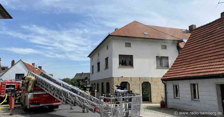 Feuer im Gebäude einer Bischberger Metzgerei.