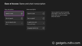 Xbox June Update Brings Speech-to-Text, Text-to-Speech Features; Older Consoles to Soon Run Next-Gen Games