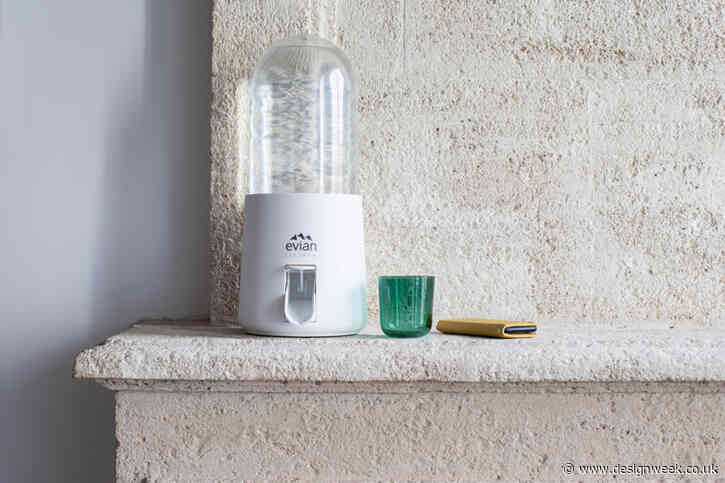 Virgil Abloh designs “rethought” home water dispenser for Evian