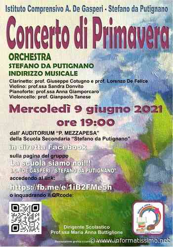Putignano - Concerto di Primavera alla scuola De Gasperi - S. da Putignano - Putignano Informatissimo