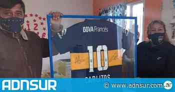Talleres Juniors sorteó la camiseta de Boca firmada por Tevez - ADN Sur