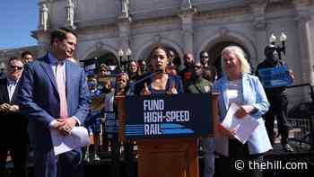 Ocasio-Cortez, Gillibrand and Moulton call for more high-speed rail funding in infrastructure package