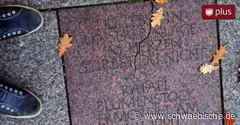 Ulm lehnt Gedenkstele für Rafael Blumenstock ab – das sind die Gründe - Schwäbische