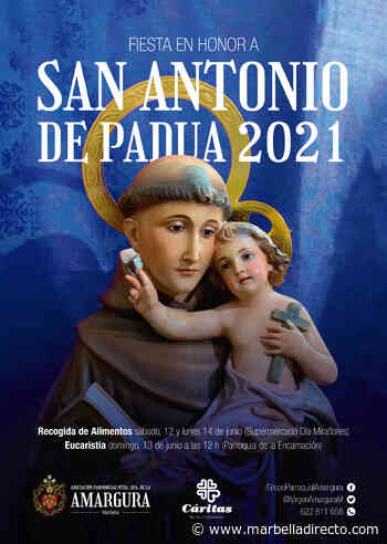 La Amargura conmemora la festividad de San Antonio de Padua con una misa en su honor y una recogida de alimentos | Marbella Directo - Marbella Directo
