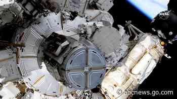 Spacesuit concerns briefly interrupt astronauts' spacewalk