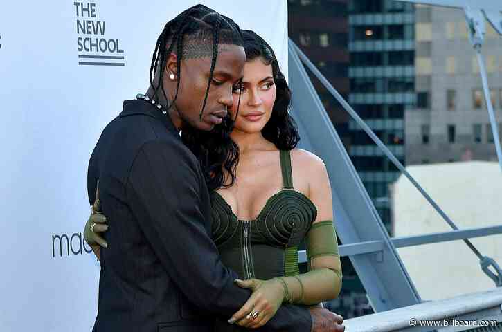 Travis Scott Gets Cozy With Kylie Jenner on Red Carpet, Reportedly Calls Her ‘Wifey’ in Speech