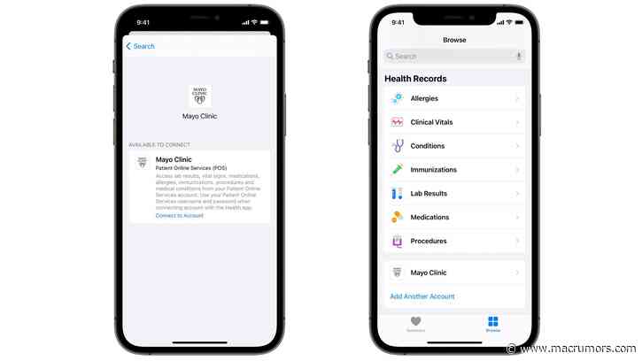 Mayo Clinic Patients Can Now Add Their Health Records to iPhone