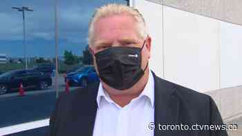 Doug Ford says he'll speak with Ontario's top doctor about early move to Step 2