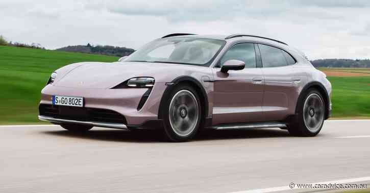 2022 Porsche Taycan price and specs: Entry-level sedan and Cross Turismo wagon variants added