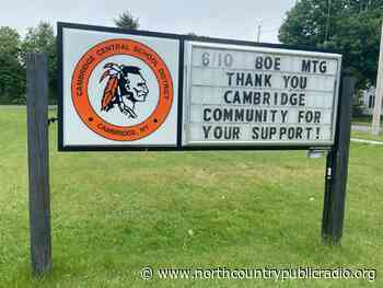Cambridge school board delays vote on retiring their "Indians" name and mascot again - North Country Public Radio