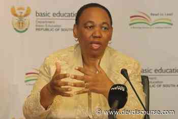 Motshekga reflects on measures to create jobs in education sector - Devdiscourse