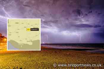 'Intense thunderstorms' and 'torrential rain' for Dorset amid Met Office weather alert | Bridport and Lyme Regis News - Bridport and Lyme Regis News
