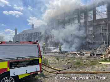 Another blaze at arson-hit former school earmarked for flats - expressandstar.com