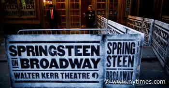 ‘Springsteen on Broadway’ is returning, but not for guests who haven’t had F.D.A.-approved vaccines.