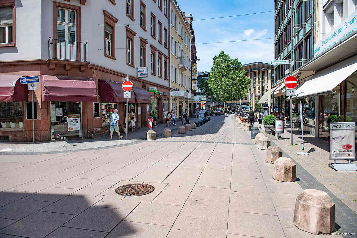 Frohsinnstraßen-Abschnitt in Aschaffenburg bald Fußgängerzone - Main-Echo