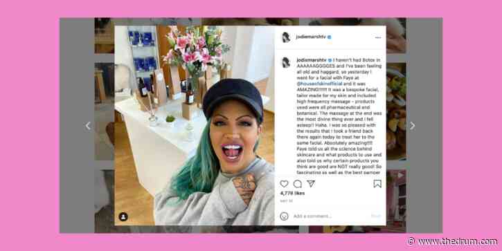 Jodie Marsh among first influencers on ASA &#039;name and shame&#039; list for flouting ad rules