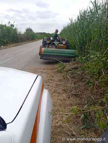 MANDURIA - Conclusi gli interventi di antincendio boschivo 2021 nelle Riserve Naturali - ManduriaOggi