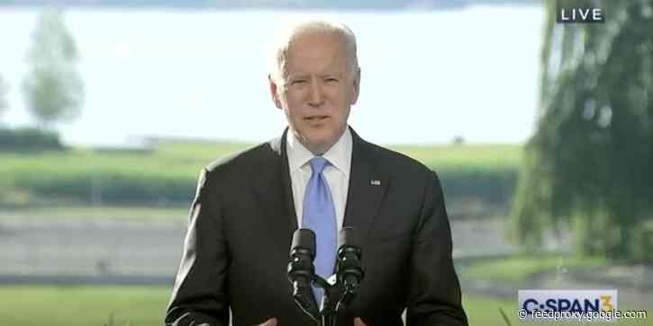 Biden accidentally called Putin 'President Trump' at his post-summit press conference, then corrected himself