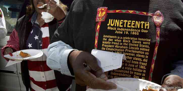 Here are the 14 House Republicans who voted against making Juneteenth a federal holiday