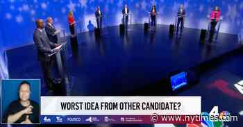 Major Moments From the Final Democratic Mayoral Debate