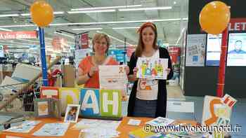 Arras : première journée nationale de sensibilisation au TDAH à la galerie marchande d'Auchan - La Voix du Nord