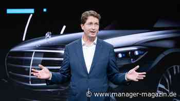 Daimler: Ola Källenius beschleunigt Umstieg aufs Elektroauto