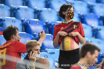 Belgische fans geraken zonder veel problemen Zweden binnen, nu nog het stadion
