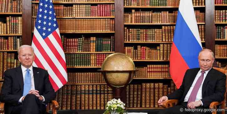 Body language expert says Putin's lack of eye contact and tapping fingers showed impatience, while Biden was more open