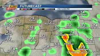 First Alert Weather: Yellow Alert for possible strong to severe storms Friday