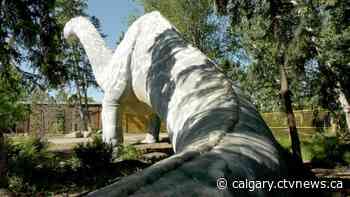 $100K exterior makeover begins on Dinny the Dinosaur at the Calgary Zoo - CTV Toronto