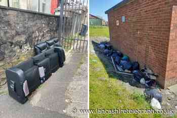 East Lancashire residents report fly-tipping, dogs fouling  and more