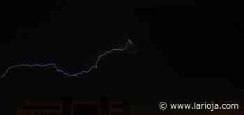 Impresionante tormenta eléctrica en Logroño - La Rioja