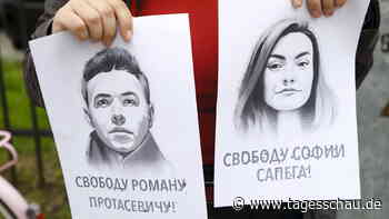 Vater bittet Lukaschenko um Begnadigung von Sofia Sapega