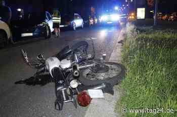 Moped-Fahrer bei Unfall in Chemnitz verletzt - TAG24