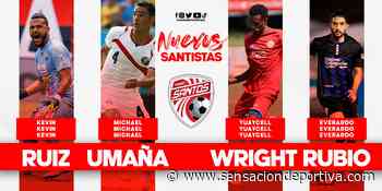 Michael Umaña y Yuaycell Wright destacan dentro de los refuerzos del Santos. - sensaciondeportiva.com
