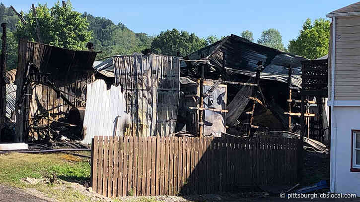 Fire Tears Through Idlewood Industries Building In Beaver County