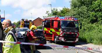 RECAP: Multiple fire crews tackle house blaze - Stoke-on-Trent Live