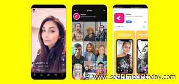 Snapchat Adds New Developer Tools for Spotlight, Providing New Creative and Promotional Options