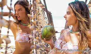 Alessandra Ambrosio, 40, proves she does NOT age as she shows off impressive abs