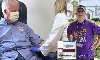 Rhode Island man becomes first patient to receive infusion of controversial new Alzheimer's drug - Daily Mail