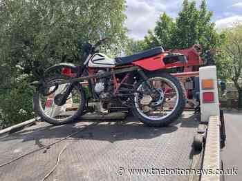 Nuisance Little Lever off road bike seized by police - The Bolton News