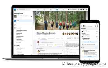 Facebook launches some new tools for Groups