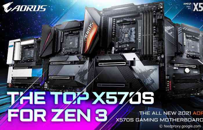 Gigabyte AMD X570S fanless PC chipset motherboards