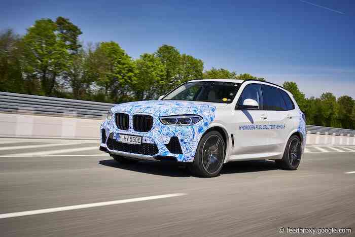 BMW i Hydrogen NEXT cars being tested in Europe