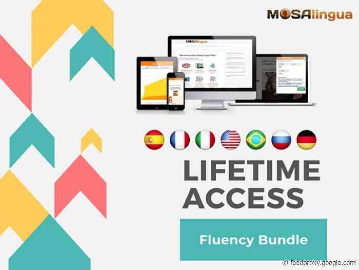 MosaLingua Language Learning Fluency Bundle: Lifetime Subscription, save 97%