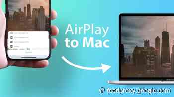 macOS Monterey AirPlay to Mac shown off on video