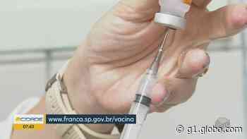 Franca abre cadastro para sobras de vacinas contra a Covid em pessoas com mais de 30 e 40 anos - G1